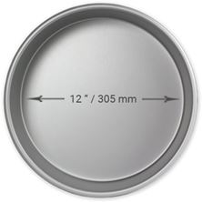 Picture of ROUND CAKE PAN tin 12 X 2 INCH / 30.5 x 5.1cm